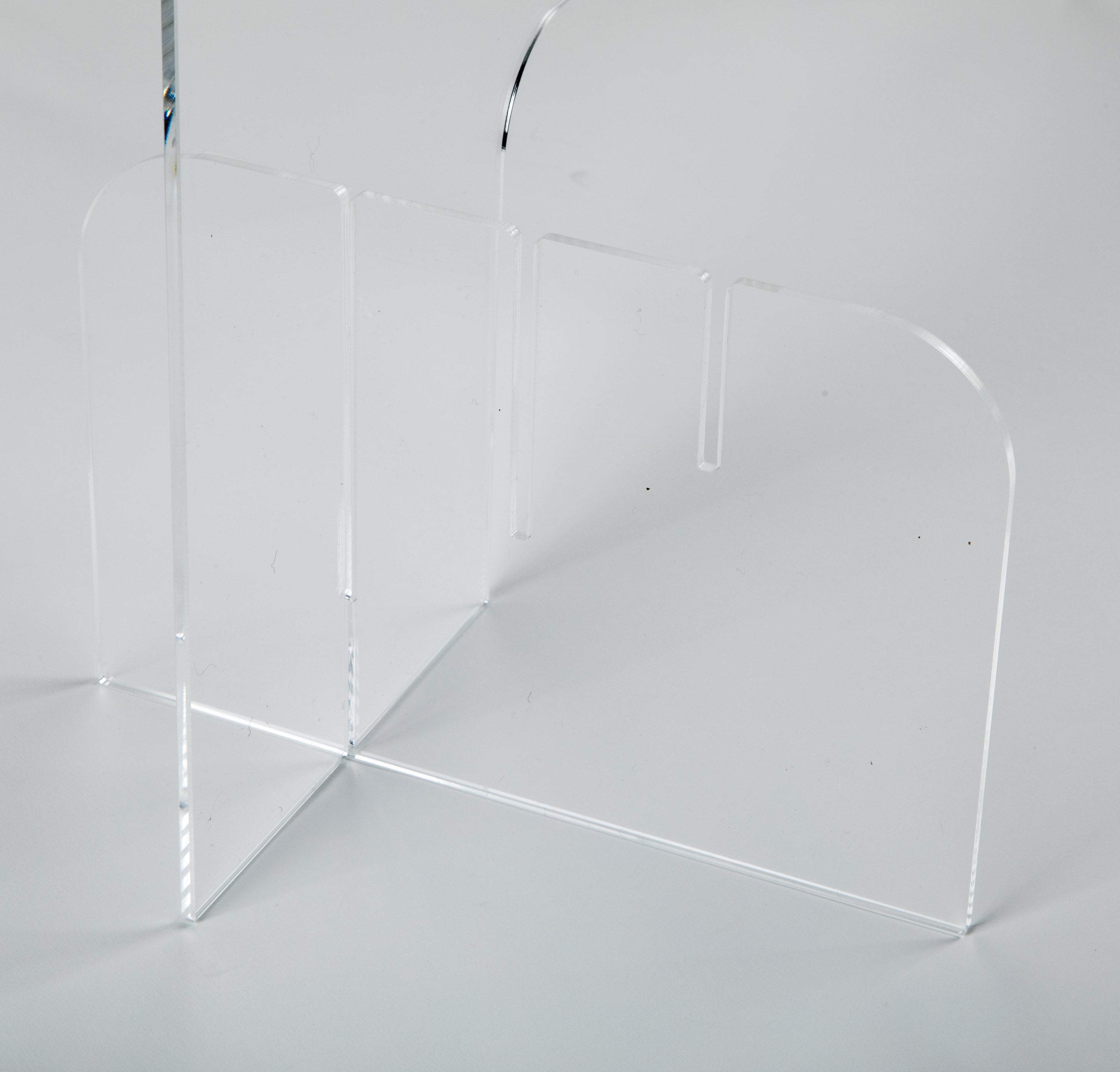 Adjustable Table Sneeze Guard - Clear Acrylic Desktop Protective Screen for Office, Restaurant & Home Use - Perfect for Social Distancing & Hygiene Protection