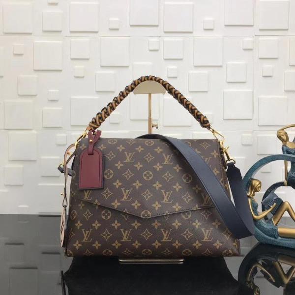 Louis Vuitton Beaubourg MM Monogram Handbag in Safran Imperial Yellow - Luxury Tote for Women, Work, Travel & Everyday Use