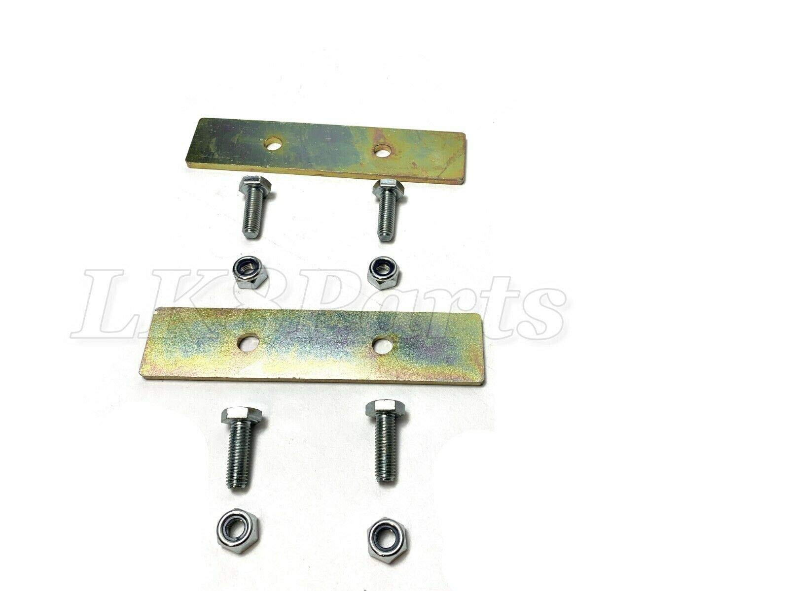 Terrafirma TF507 Defender 110/130 Rear Spring Retaining Plates - Heavy Duty Suspension Upgrade for Off-Road Adventures & Overlanding