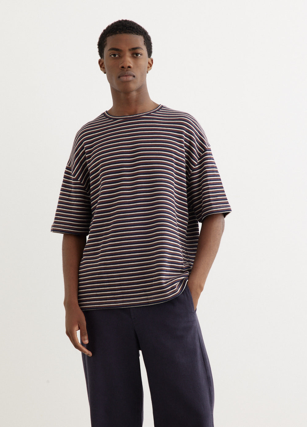 Bahia Cotton T-Shirt for Men - Soft Brown Casual Tee H26231 | Perfect for Everyday Wear, Outings & Relaxation