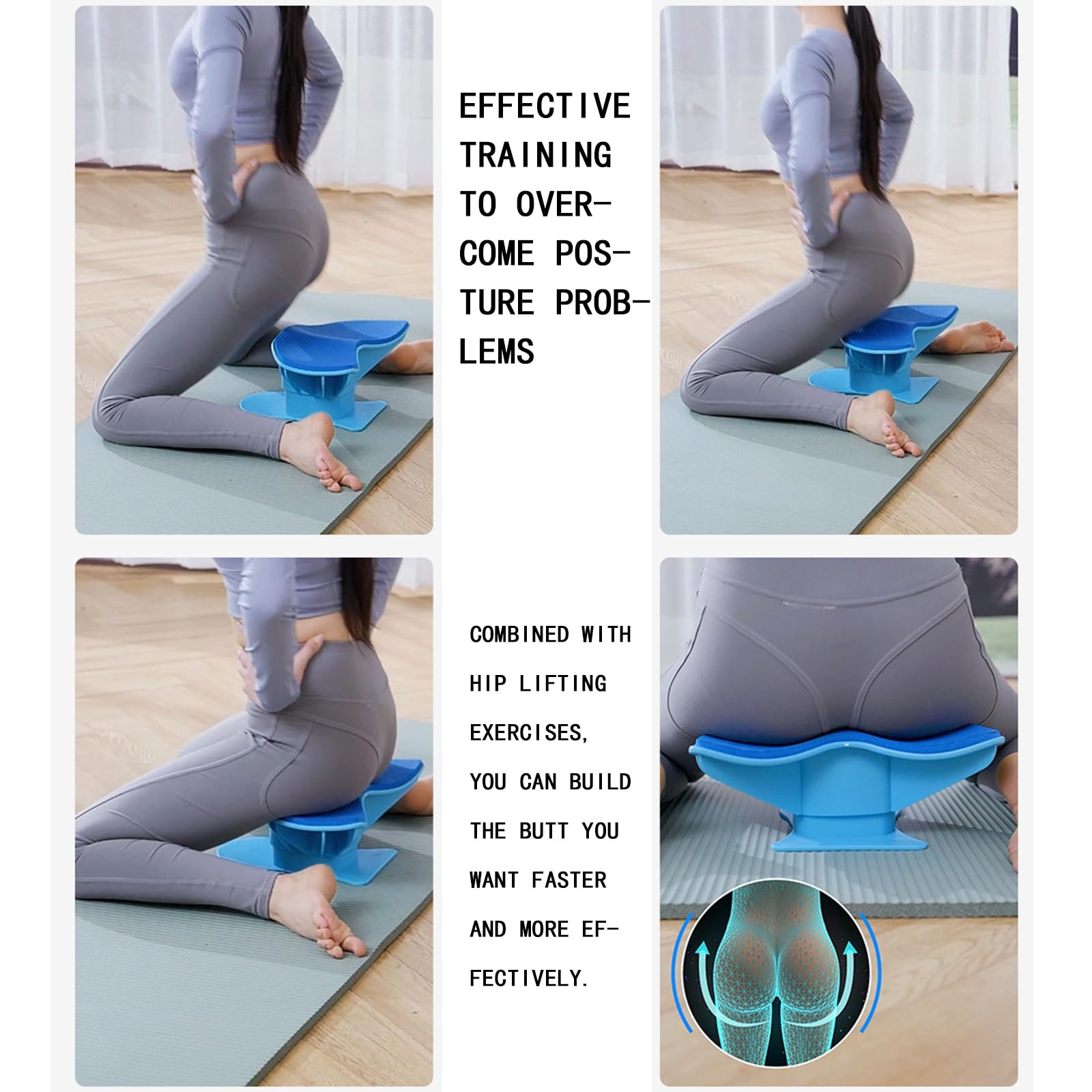 Squat Machine for Glutes & Butt Lift - Women's Workout Equipment for Home Gym