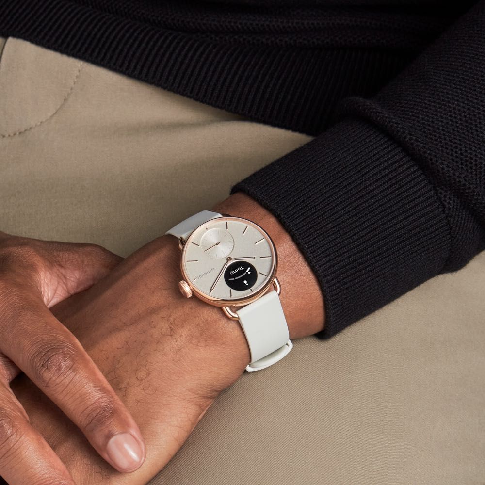 Withings ScanWatch 2 (38mm) - Premium Hybrid Smartwatch with ECG, SpO2 & Sleep Tracking - Perfect for Fitness Enthusiasts & Health Monitoring at Work or Gym
