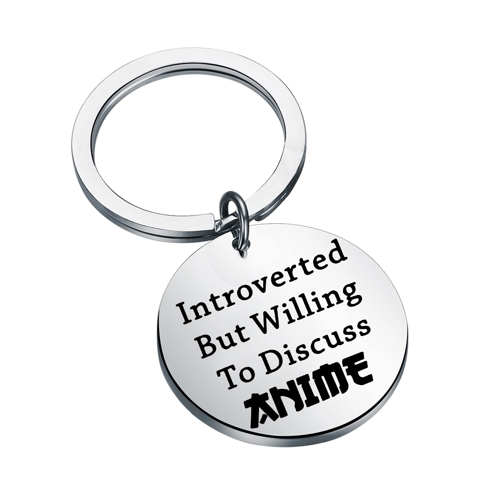Zuo Bao Anime Keychain - Cute Manga Keychain Gift for Introverted Anime Fans | Perfect for Backpacks, Keyrings & Cosplay Accessories