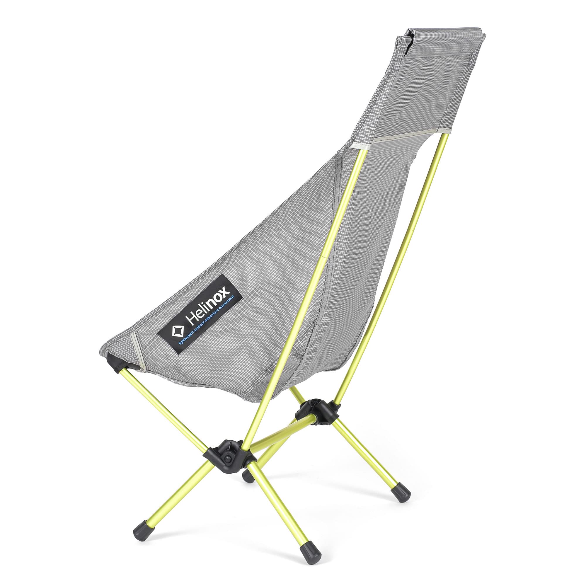 Helinox Chair Zero Ultralight Highback Backpacking Chair - Lightweight Compact Camping Chair for Hiking, Travel & Outdoor Adventures (Grey)