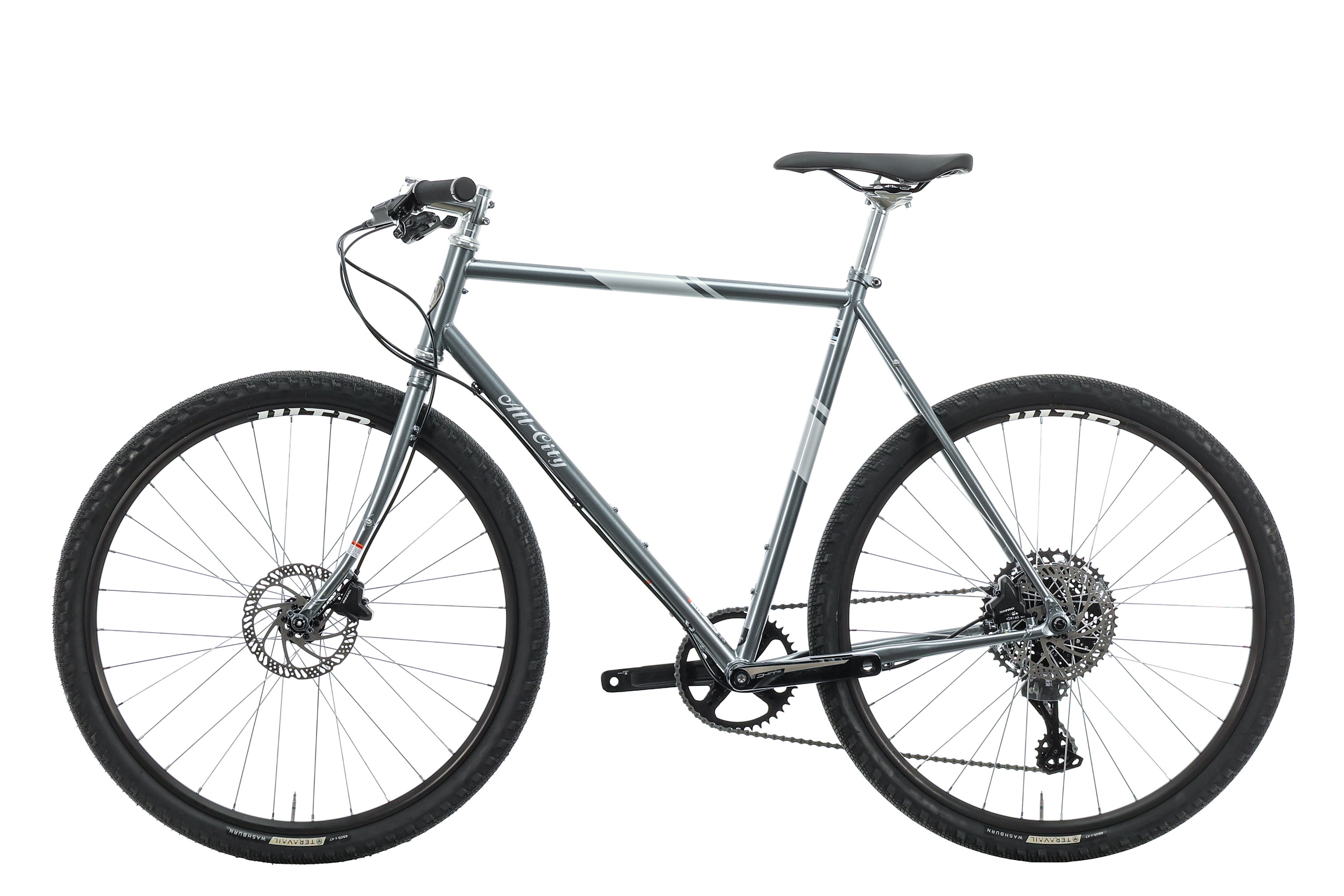 All City Space Horse MicroSHIFT Touring Bike 2023 - 55cm Road Bike for Commuting, Adventure & Long-Distance Cycling - Perfect for Urban Rides & Weekend Getaways