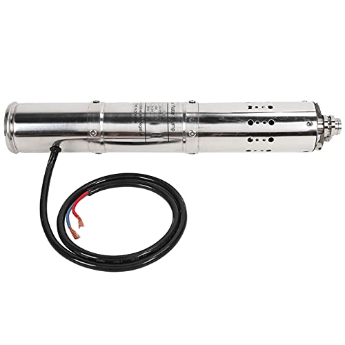Submersible Water Pump with Over Voltage Protection - Permanent Magnet DC Solar Powered Brushless Pump for Fish Tank & Aquarium (S242T-40, Pisa Leaning Tower Design) | Ideal for Home Aquariums, Garden Ponds & Hydroponic Systems