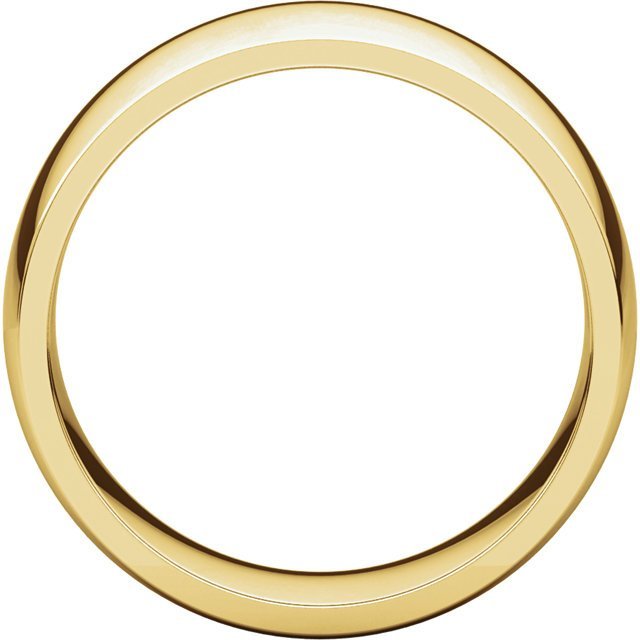 14KT Gold 8MM Comfort Fit Wedding Band for Women - Elegant Lightweight Design for Everyday Wear, Anniversary Gifts & Bridal Jewelry