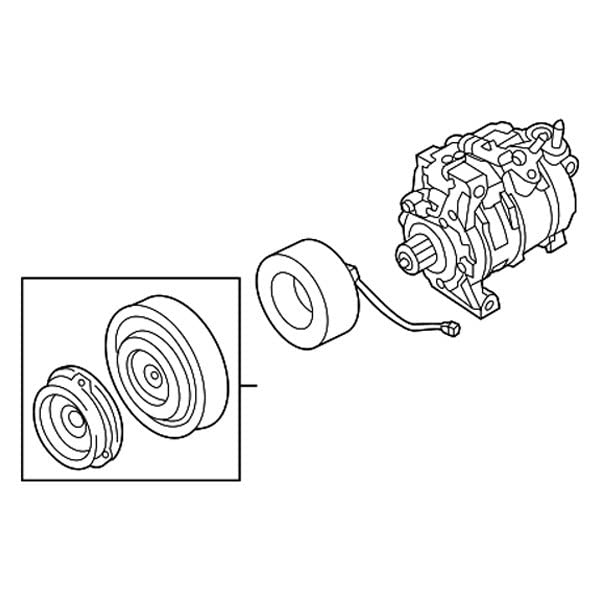 MOPAR 68158901AE AC Compressor Replacement - High Performance Air Conditioning Compressor for Chrysler, Dodge, Jeep Vehicles | Perfect for Summer Cooling & Long Road Trips
