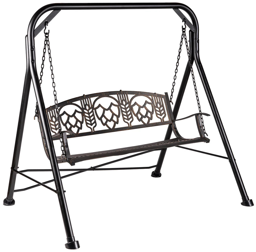 Premium Outdoor Hops Swing for Backyard & Garden - Heavy Duty Aerial Yoga Swing Set with Carabiners - Perfect for Relaxation, Fitness Training, and Kids Play