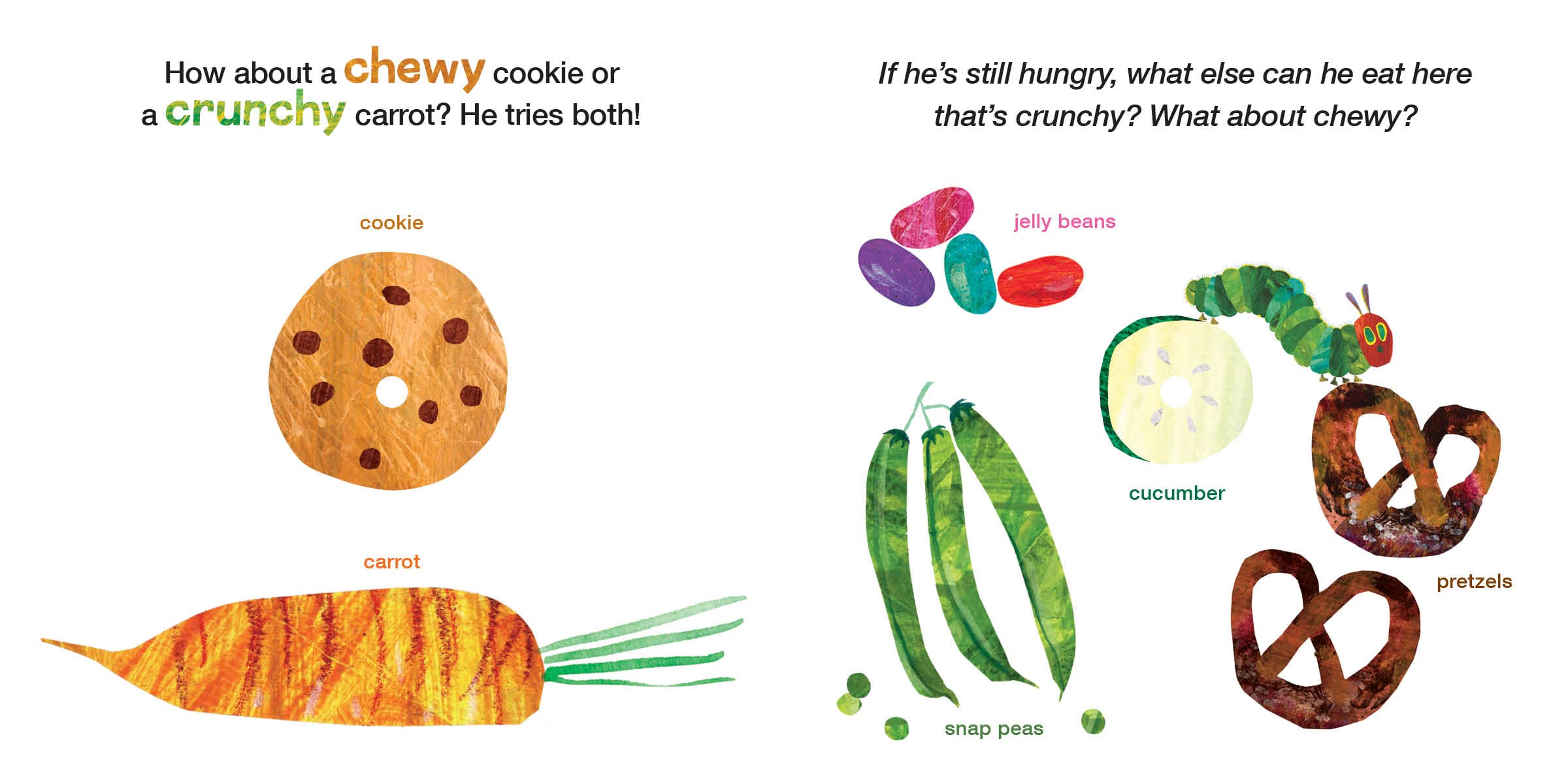 The Very Hungry Caterpillar Eats Snacks: An Opposites Book by Eric Carle - Fun Learning for Toddlers & Preschoolers | Perfect for Storytime, Early Education & Gift Giving