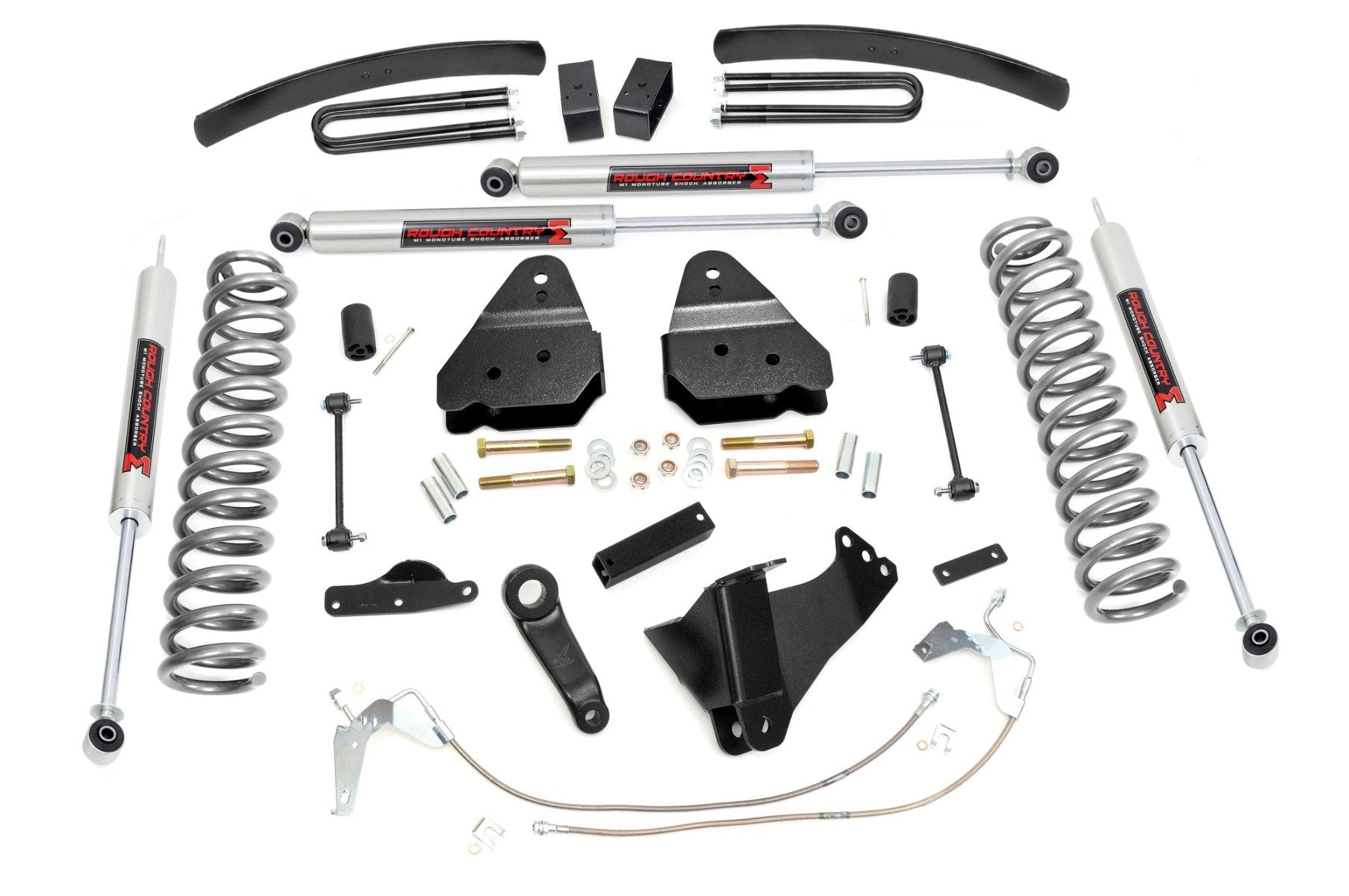 6 Inch Lift Kit for Ford F-250/F-350 Super Duty 4WD (2008-2010) | Heavy Duty Diesel Suspension Upgrade | Off-Road Performance Enhancement | Perfect for Towing, Mudding & Trail Adventures