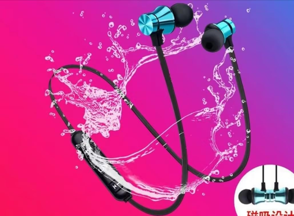 Wireless Bluetooth Earbuds - In-Ear Stereo Headphones with Noise Isolation, Black | Perfect for Gym, Running, Commuting & Workouts