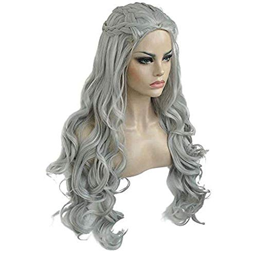 Dragon Princess Cosplay Wig - Synthetic Fashion Wig with Adjustable Fit for Halloween, Anime Conventions & Costume Parties