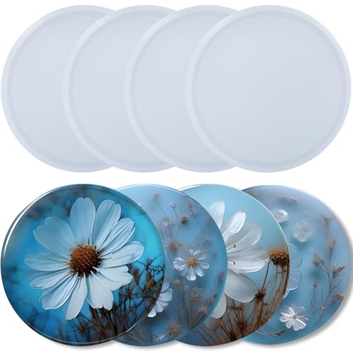 coaster shallow round