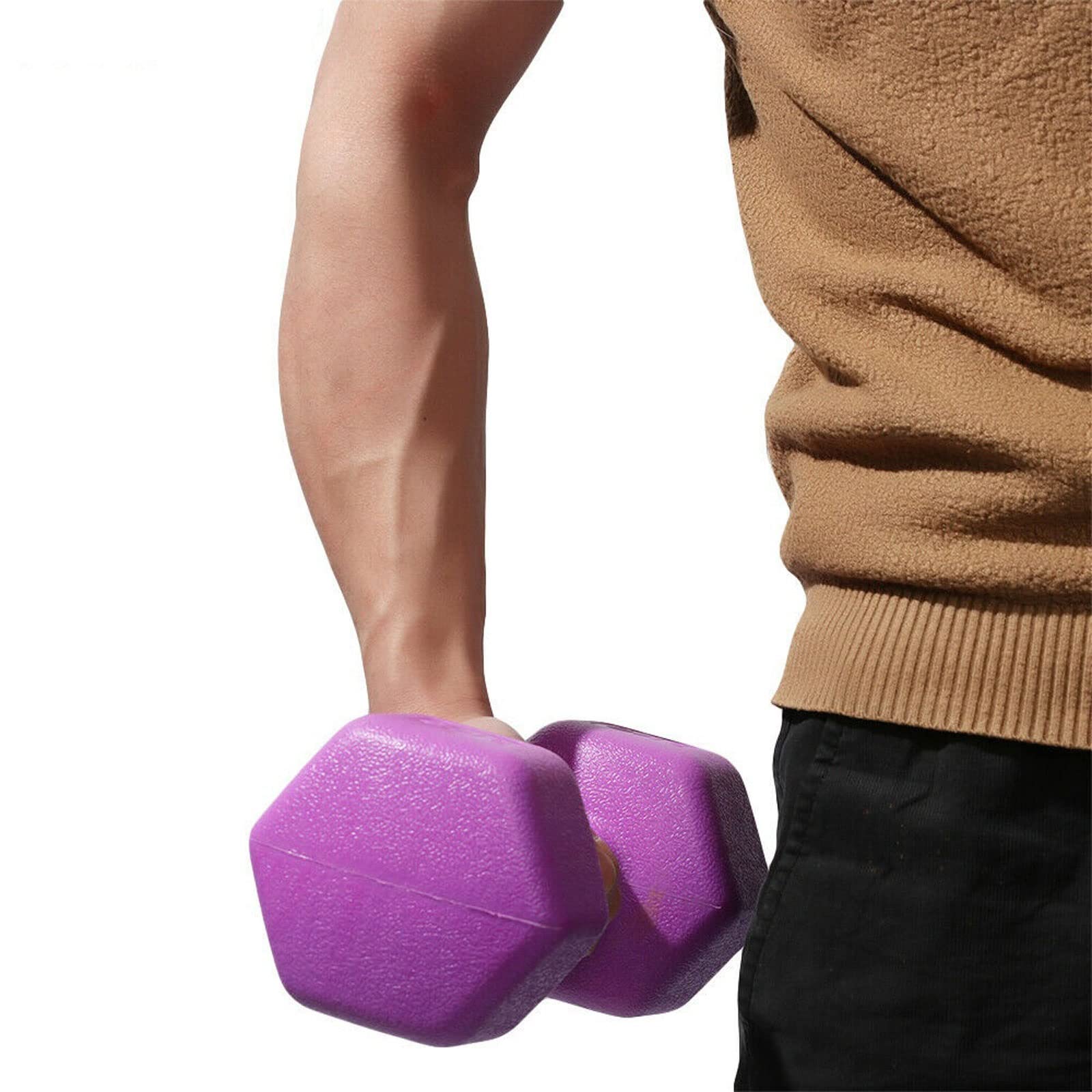 Premium Cast Iron Dumbbells for Men & Women - CHDWEY Aerobic Exercise & Weight Training Equipment - Perfect for Home Gym, Fitness, and Strength Training