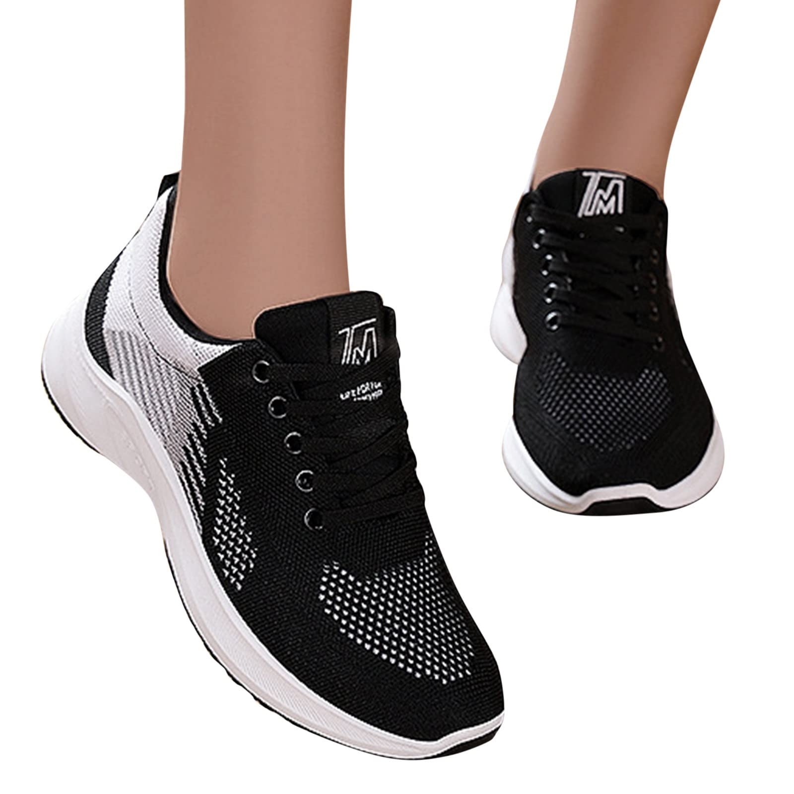Women's Lightweight Walking Sneakers - Slip On Tennis Shoes for Running, Workout & Casual Wear - Comfortable Sport Shoes for Women - Perfect for Gym, Jogging & Daily Activities