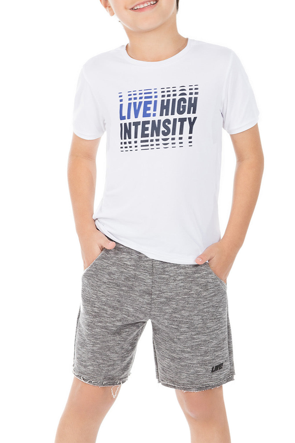 High Intensity Kids T-Shirt - Soft Cotton Comfortable Boys & Girls Tee for Sports, Play & Everyday Wear