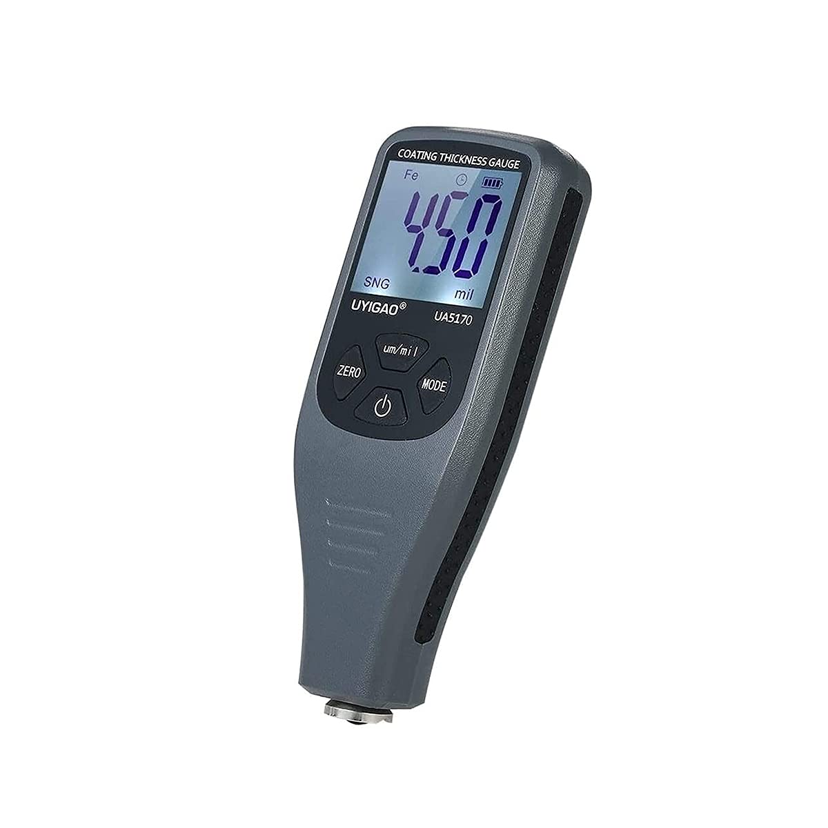 KEDUODUO Digital Paint Coating Thickness Gauge Meter - Auto Function Probe 0-1300μm for Automotive, Metal & Wood - Portable Handheld Device for Car, Furniture & Industrial Inspection