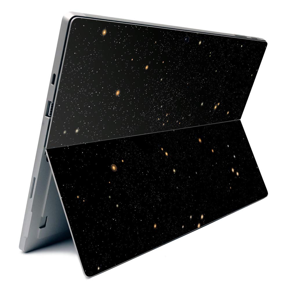 Premium Carbon Fiber Skin for Microsoft Surface Pro 7 - Durable Deep Space Design | Textured Protective Cover | Easy Application & Removal | Made in USA | Perfect for Work, Travel & Everyday Use