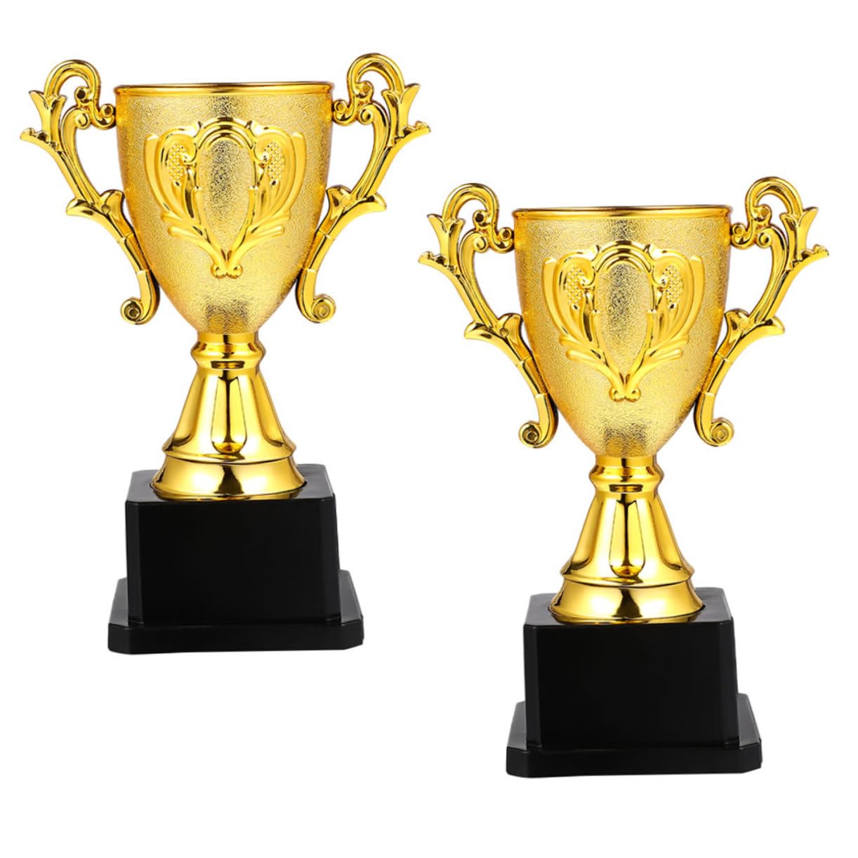 BESPORTBLE 6-Piece Kids Basketball Trophy Set - Reusable Plastic Sports Awards for Children's Competitions & Decor - Perfect for Birthday Parties, School Events, and Sports Day Celebrations