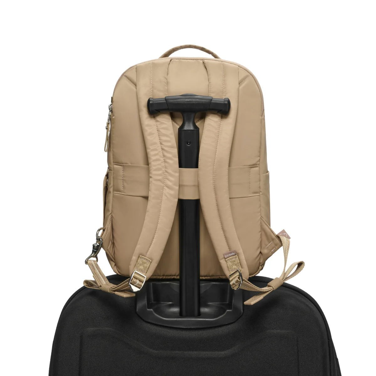 Pacsafe W 10L Anti-Theft Backpack - Secure Travel Daypack for Commuters, Students & Tourists - RFID Protection & Cut-Resistant Straps for Urban Safety
