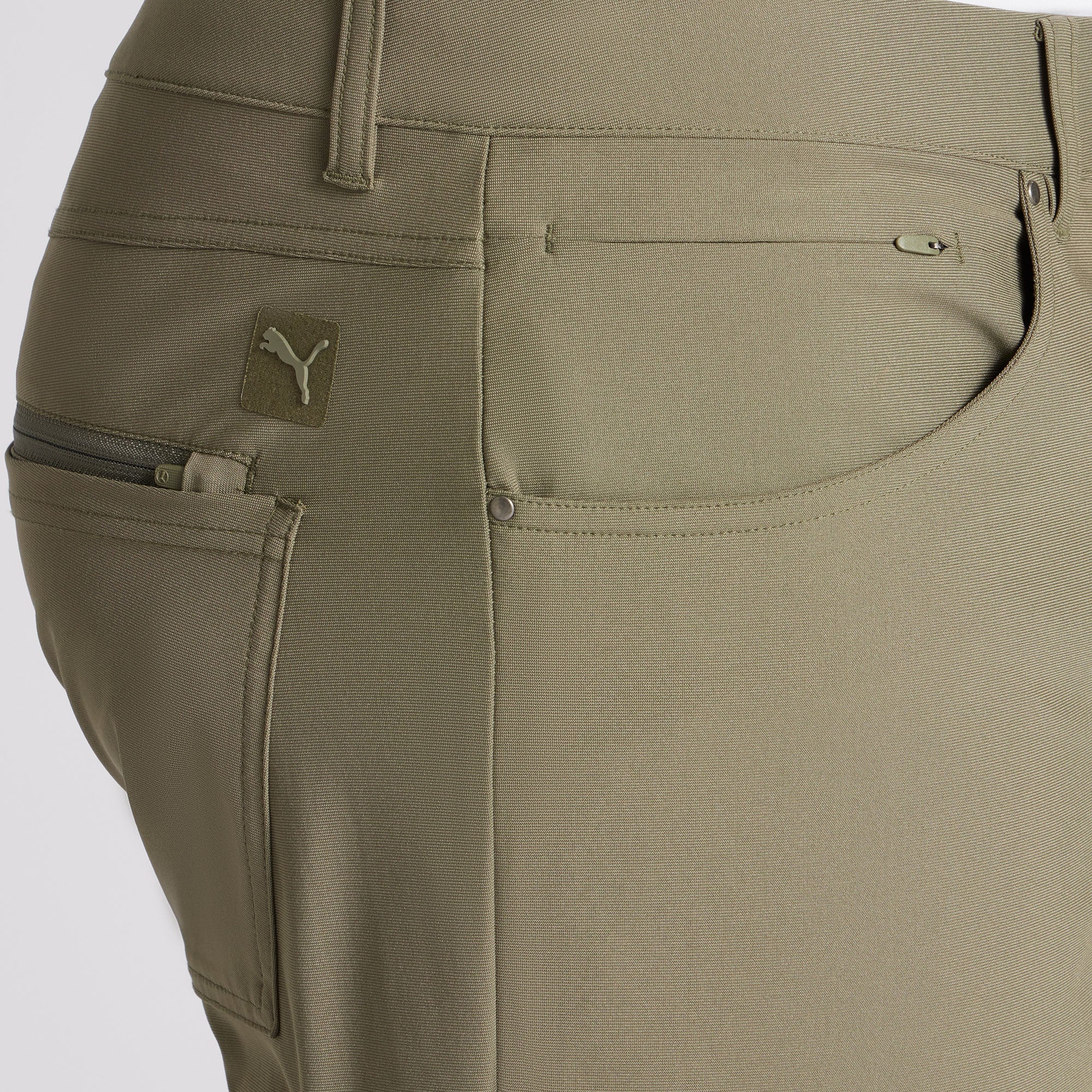 101 5-Pocket Golf Pants for Men - Stretch Comfort & Performance - Dark Sage Green | Perfect for Golfing, Casual Wear & Outdoor Activities