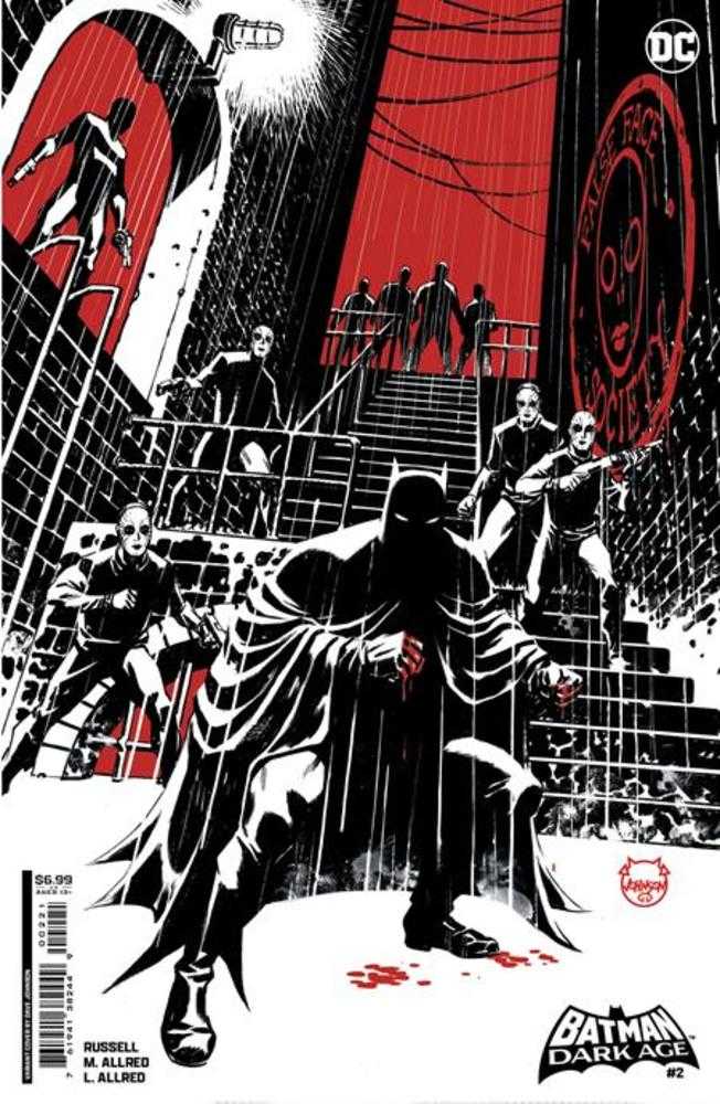 Batman Dark Age #2 (Of 6) Cover B Dave Johnson Variant - Premium Card Stock Edition - Comic Book Collectible for DC Fans & Superhero Enthusiasts - Perfect for Display, Collection & Gifting