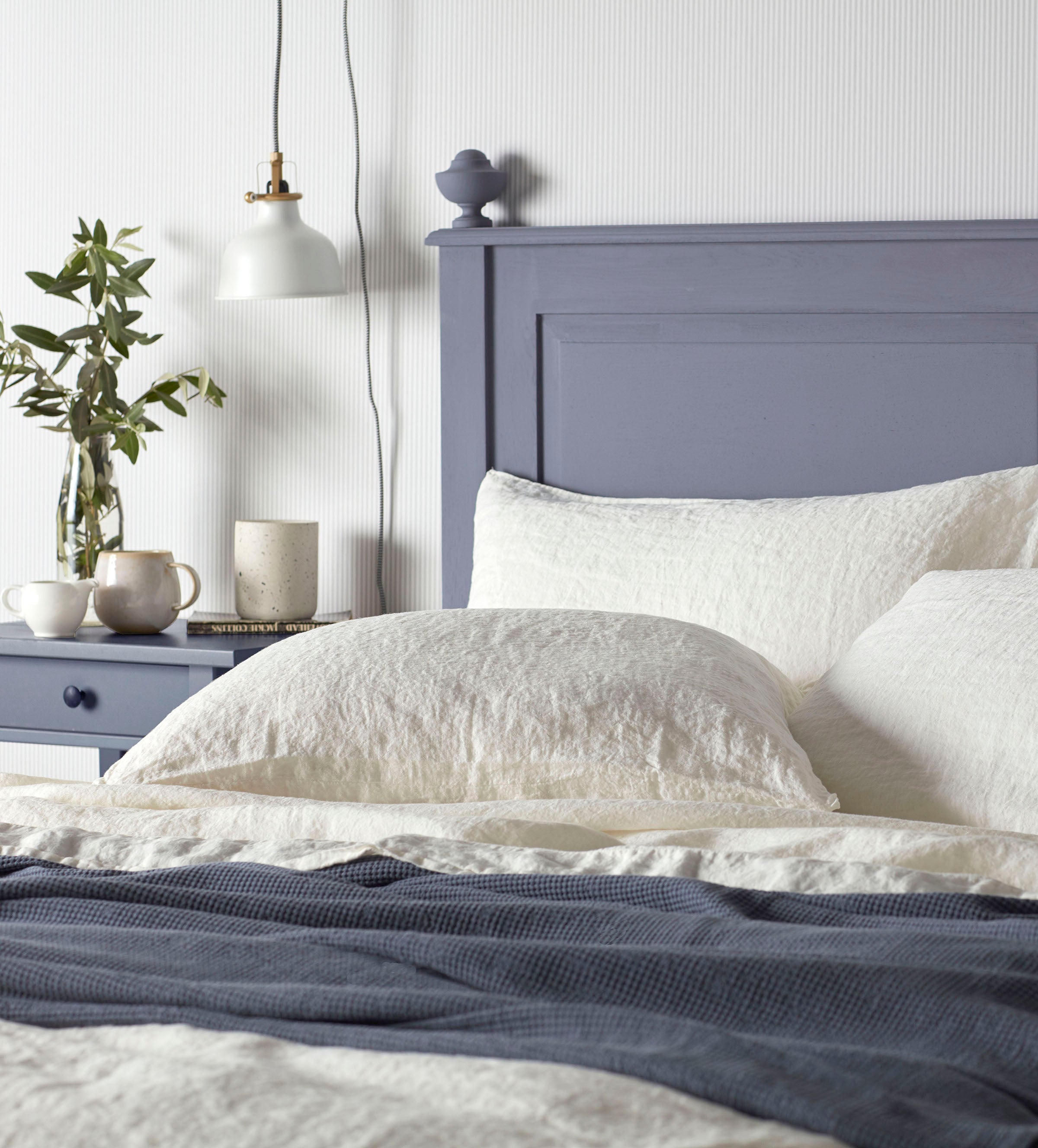 100% Pure Linen Pillowcase Set - Soft Breathable Bedding for Home & Travel - Perfect for Hot Sleepers, Allergy Sufferers & Eco-Conscious Shoppers