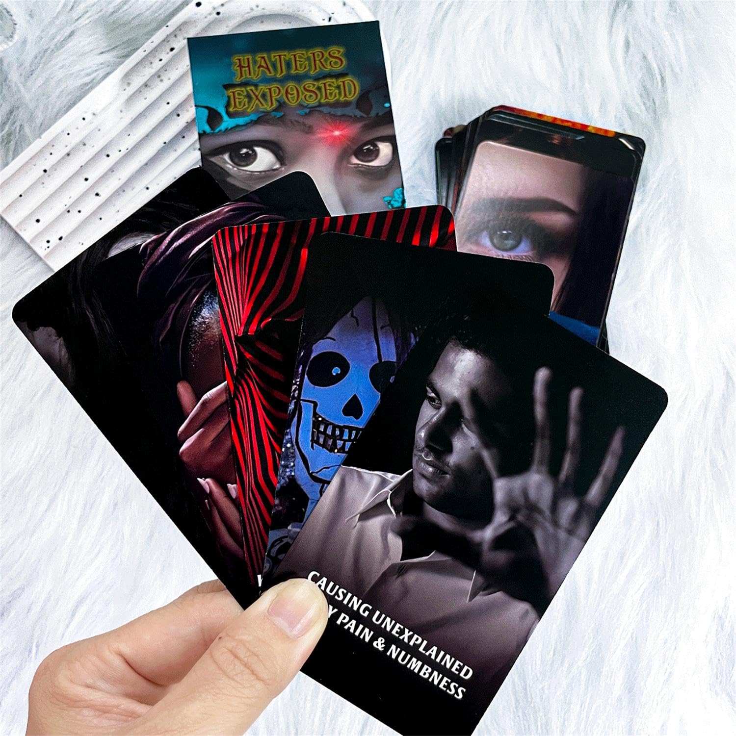 Evil Eye Oracle Cards - Spiritual Insight & Discovery Deck for Wisdom, Revelation & Protection | Perfect for Meditation, Divination & Energy Cleansing Rituals