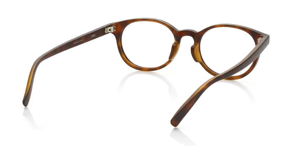 JINS Design Project x Jasper Morrison Boston 387 Eyeglasses - Lightweight Acetate Frame with Spring Hinges for Men & Women | Perfect for Reading, Working & Everyday Wear