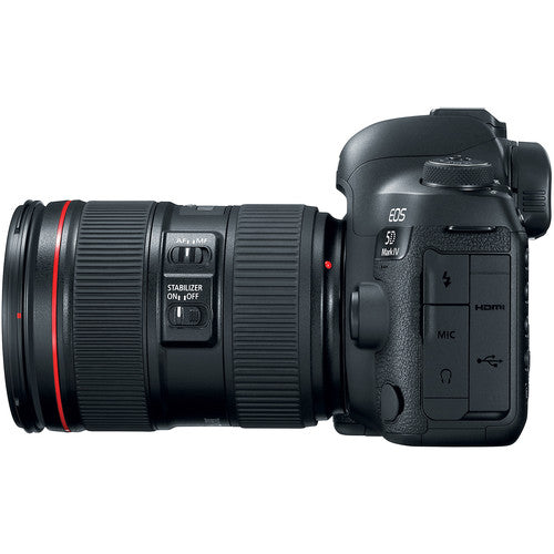Canon EOS 5D Mark IV DSLR Camera with 24-105mm f/4L II Lens Kit - Professional Full Frame Digital Camera for Photography, Videography & Travel