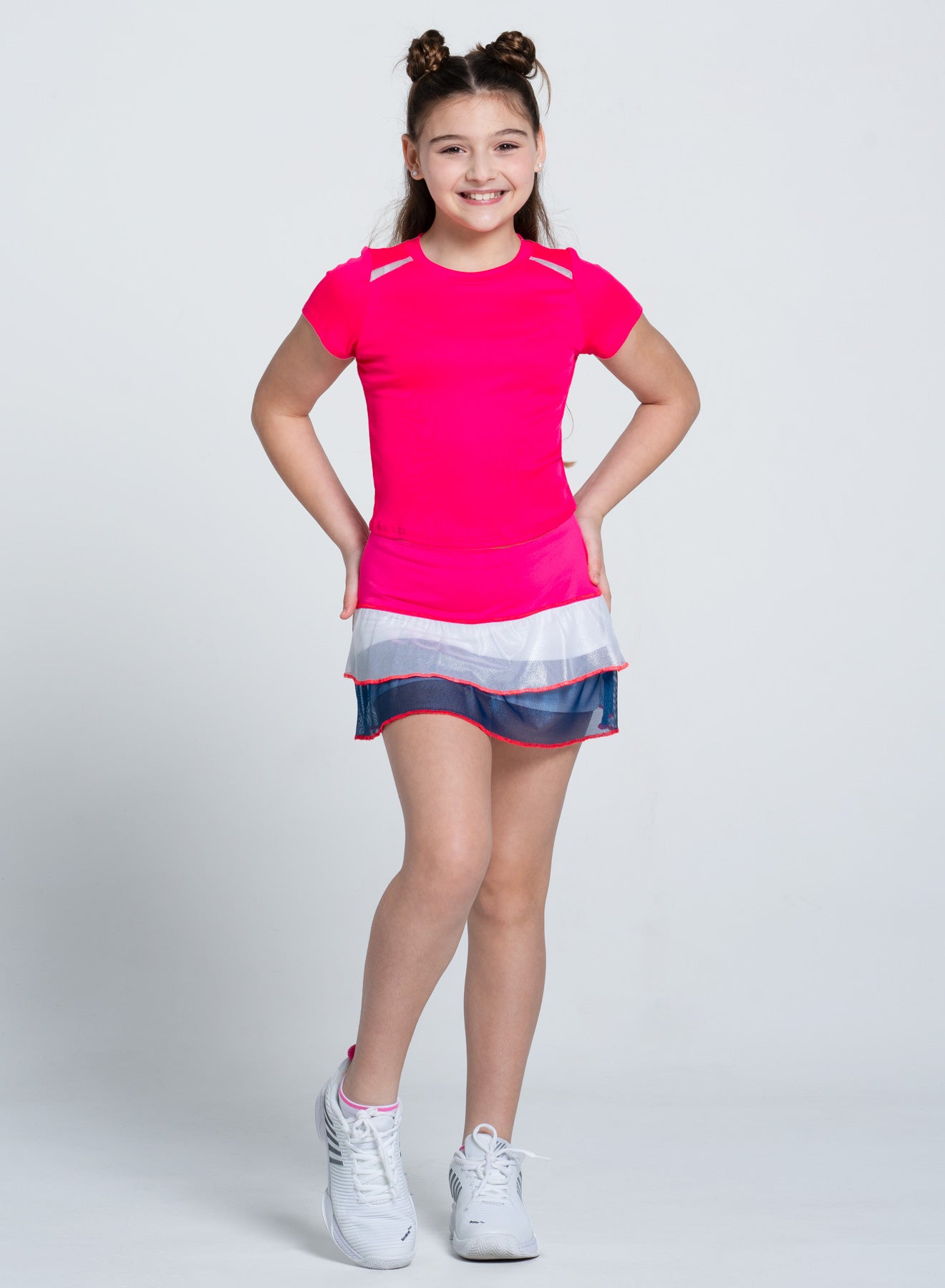Flippy Mesh Skirt for Girls - Trendy Layered Tulle Skirt for Kids, Party, Dance & Special Occasions