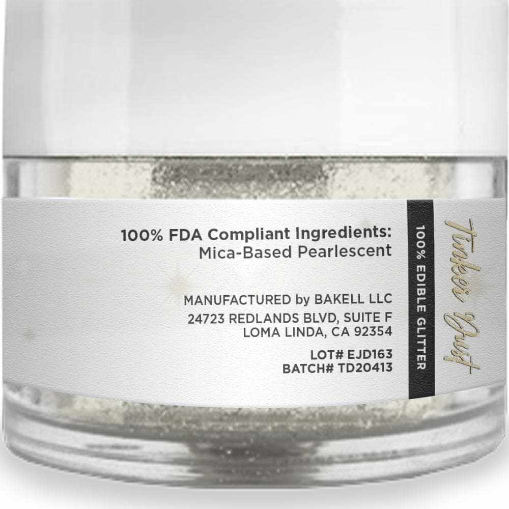 Black Friday Special - Tinker Dust Edible Glitter Combo Pack B (8-Piece Set) - Food Safe Sparkles for Cakes, Cupcakes & Desserts