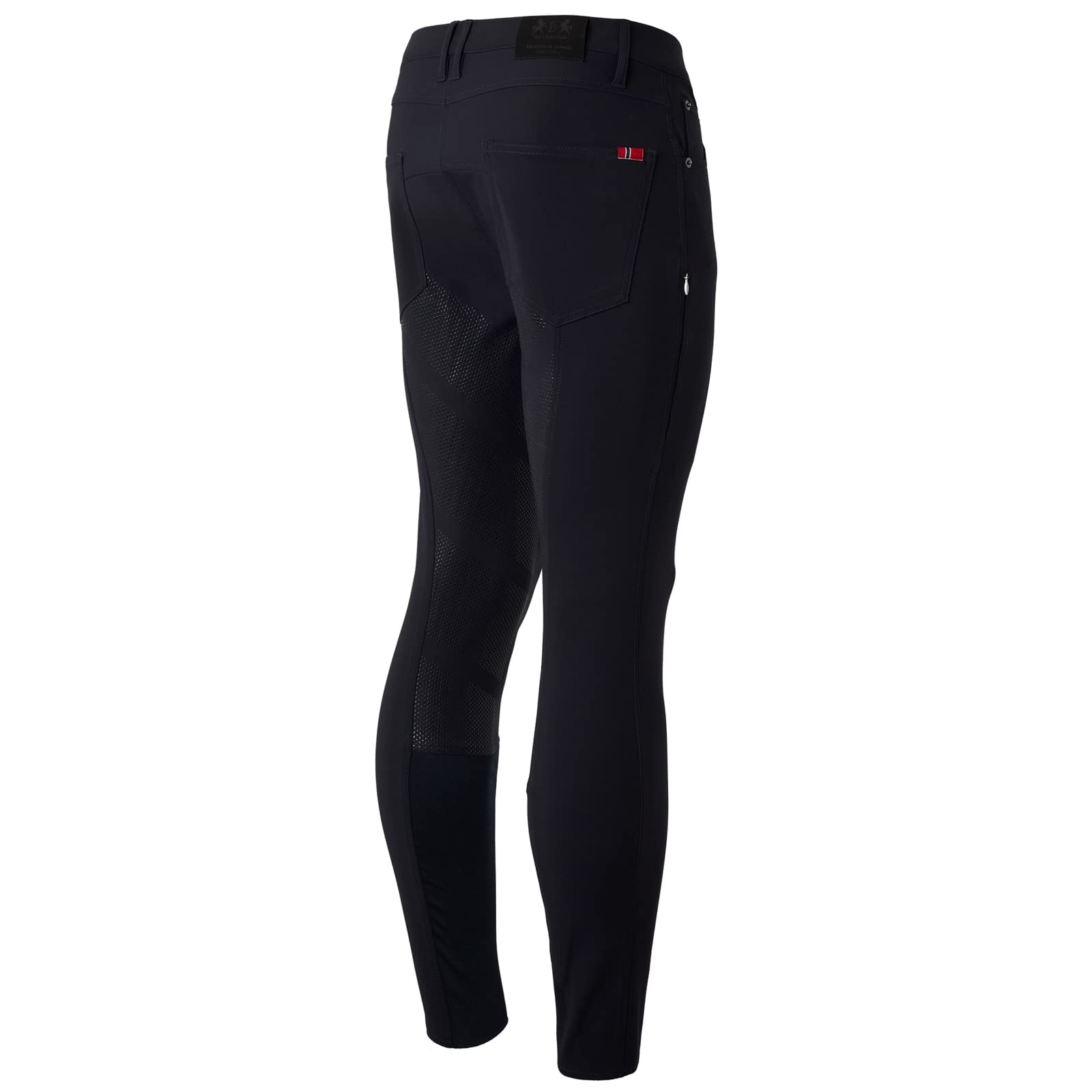 HORZE B Vertigo Ethan Men's Silicone Full Seat Breeches - Equestrian Riding Pants for Comfort & Grip - Perfect for Show Jumping, Dressage & Horseback Riding