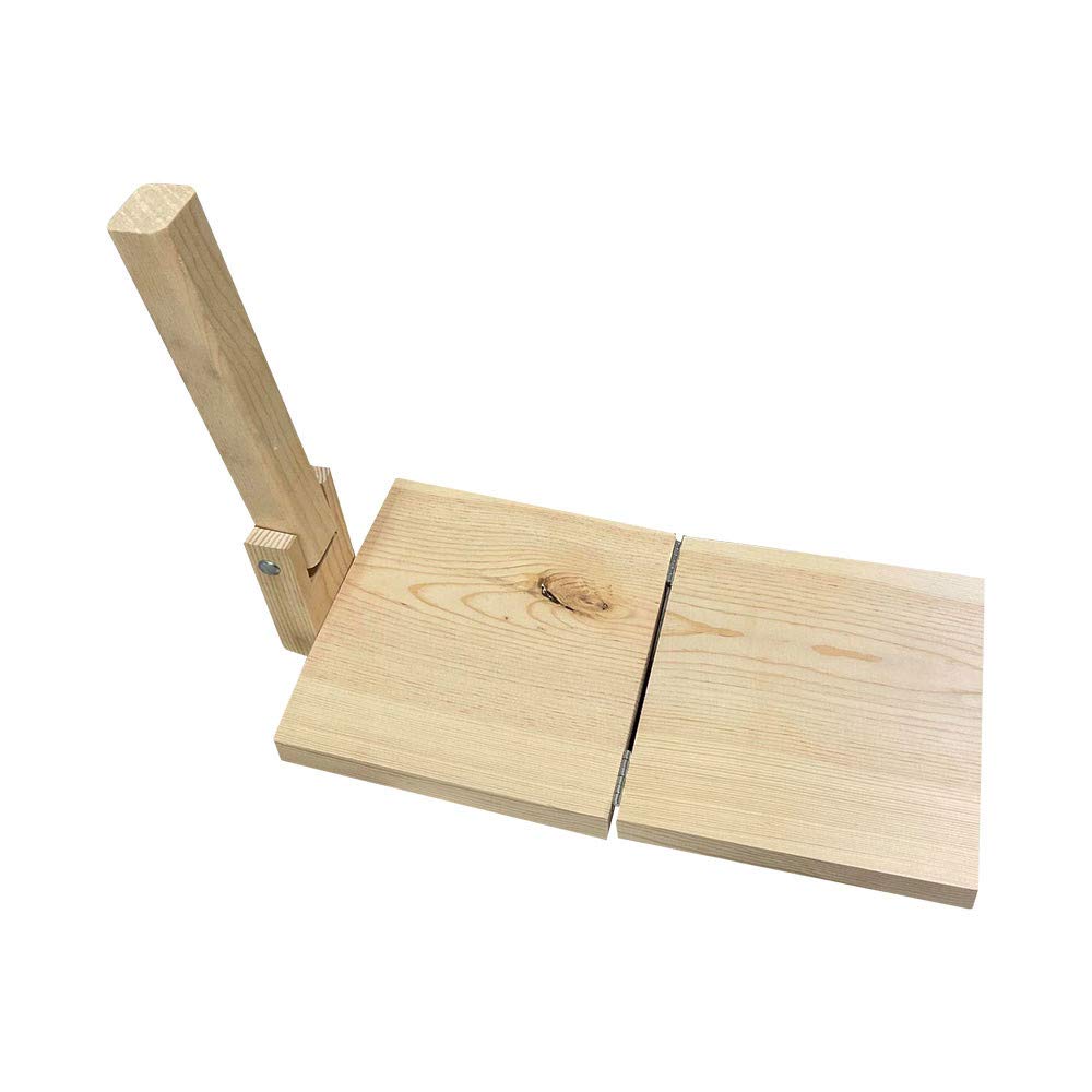 10 Inch Square Manual Wooden Tortilla Press for Empanadas, Tacos & Corn Flour Dough - Perfect for Homemade Mexican Cuisine & Kitchen Cooking