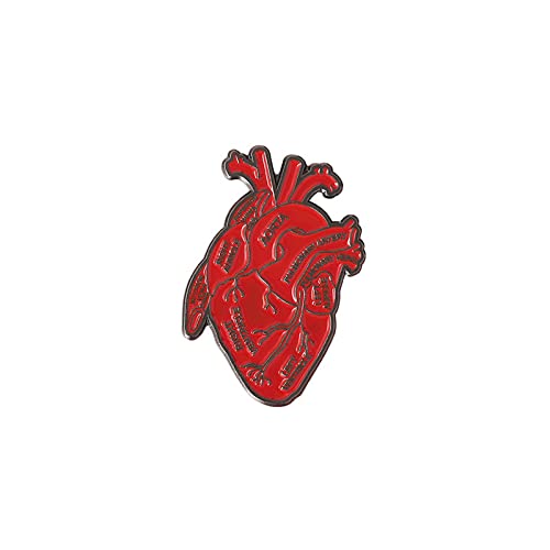 red heart pins