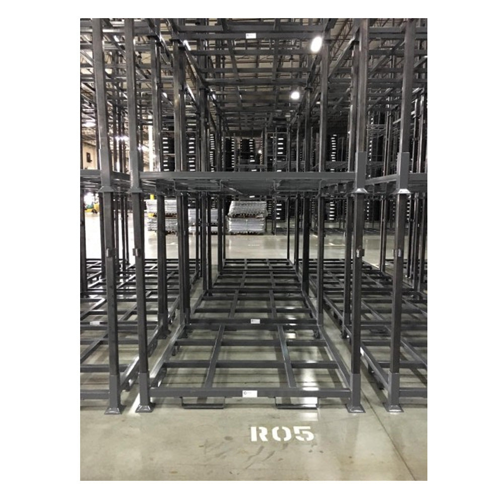High Capacity Portable Stack Racks for Home & Office Storage - Space Saving Organizer for Clothes, Books, Toys & More