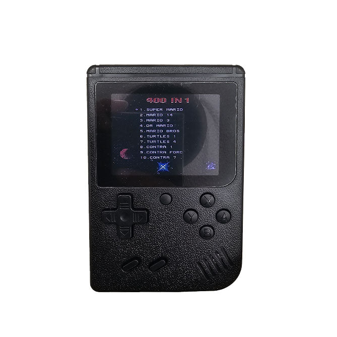 Retro 400-in-1 Portable Game Console - Classic Handheld Gaming Device with Built-in Games - Perfect for Travel, Gifts & Nostalgic Entertainment