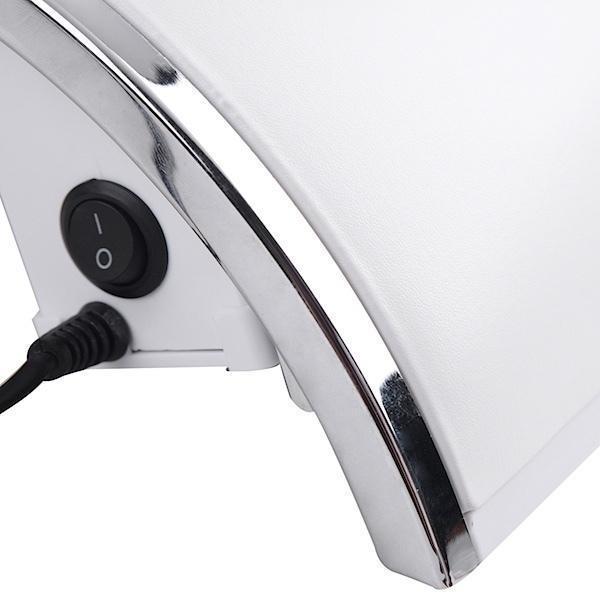 Semi-Circle Nail Dust Collector - Professional Manicure & Pedicure Dust Extractor for Salons and Home Use