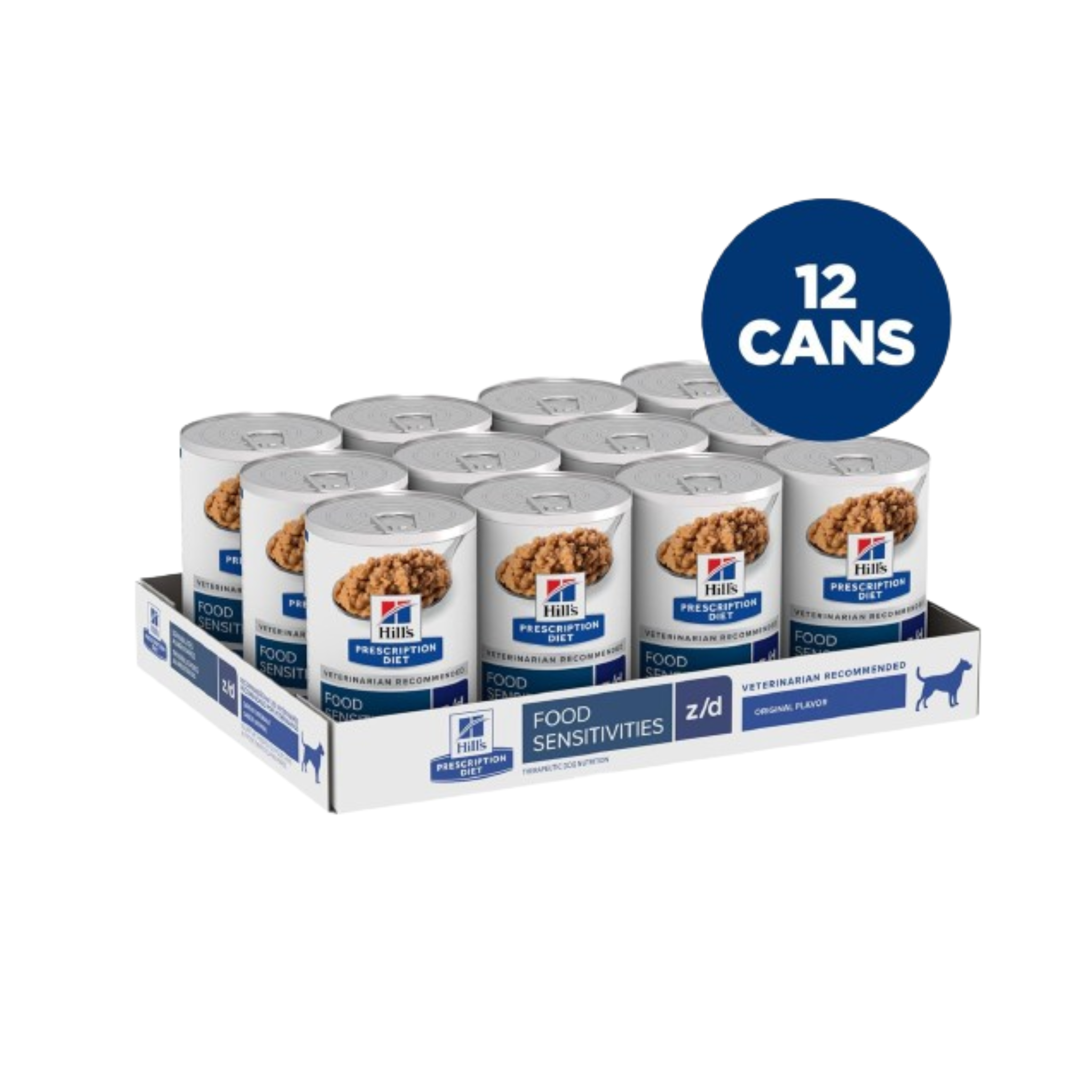 Hill's Science Diet Canine Z/D Dry Dog Food - 13oz Cans, Sensitive Skin & Stomach Formula - Perfect for Dogs with Allergies & Digestive Issues - Ideal for Home Feeding & Vet-Recommended Diets