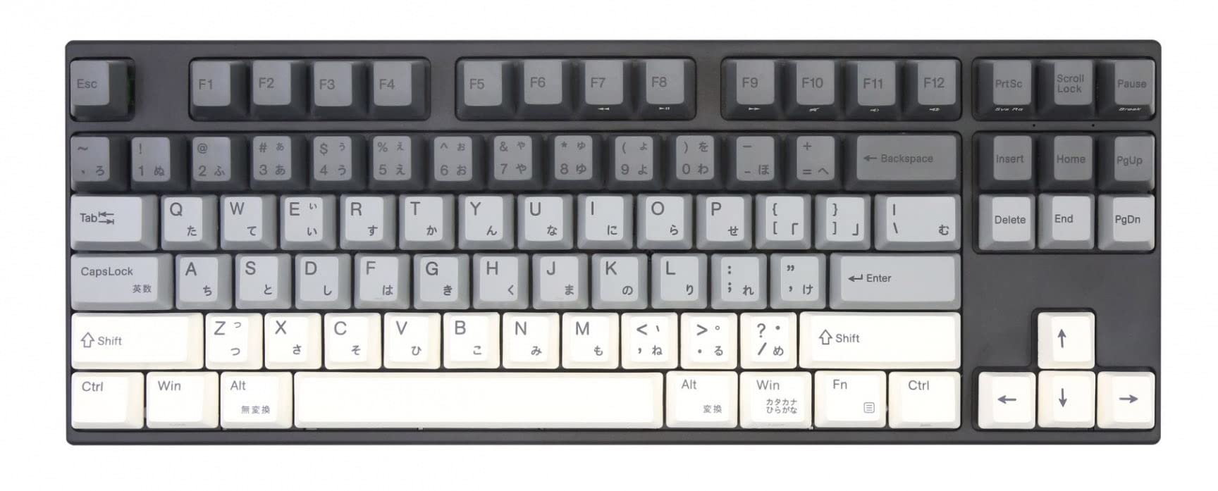 Varmilo MA Series V2 Yakumo White LED TKL EC Mechanical Keyboard - Compact 87-Key EC Rosery V2 Switches for Gaming, Typing & Office Work (White Backlit)
