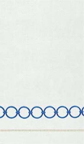 C&F Home Blue Circle Decorative Throw Pillow Cover - Boho Chic Living Room & Bedroom Decor - Perfect for Sofa, Couch, and Home Styling