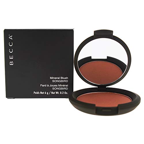 Becca Mineral Blush in Lantana - 0.20 Ounce Natural Powder Blush for Cheeks | Long-Lasting, Buildable Color for Day & Night Makeup Looks