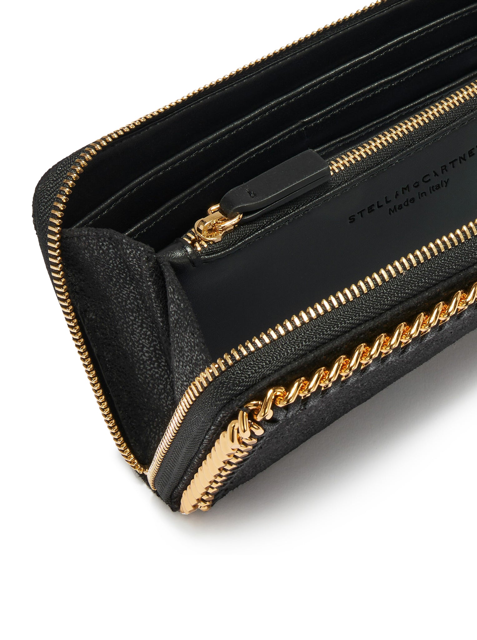 Falabella Zip Continental Wallet for Women - Genuine Leather RFID Blocking Travel Wallet - Slim Bifold Card Holder for Everyday Use & Travel Accessories