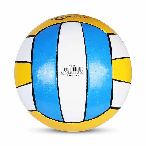 Nivia VB 5000 Premium Volleyball for Indoor & Outdoor Play - Perfect for Competitive Matches, Training, and Beach Games