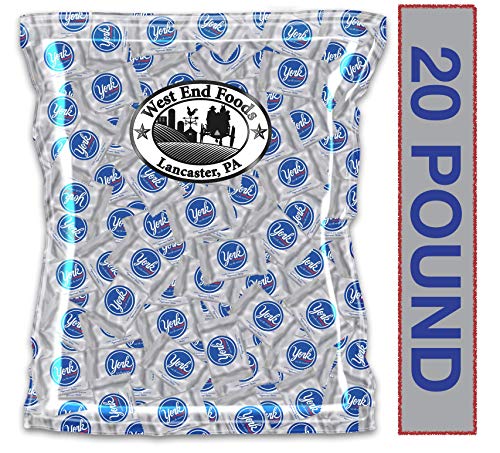 YORK Peppermint Milk Chocolate Patties - Bulk Candy 20 lbs (20 Pound) - Perfect for Halloween Treats, Christmas Stocking Stuffers, Party Favors & Office Snacks