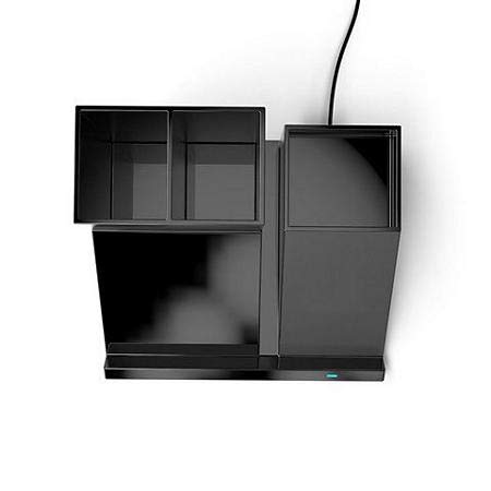 Atomi Qi Desktop Charging Organizer - Wireless Phone Charger Stand with Multi-Device Holder for iPhone, Samsung, AirPods - Perfect for Office Desk, Nightstand, and Home Organization