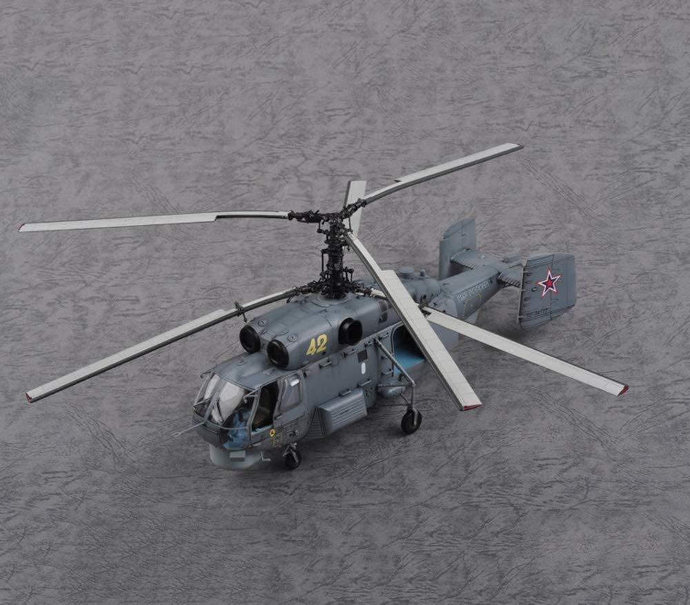 1/72 Scale Russian Air Force MI-24 Helicopter Die Cast Model - CMO Military Fighter Alloy Collectible for Adults, Perfect for Home Office Decor & Aviation Enthusiast Gifts