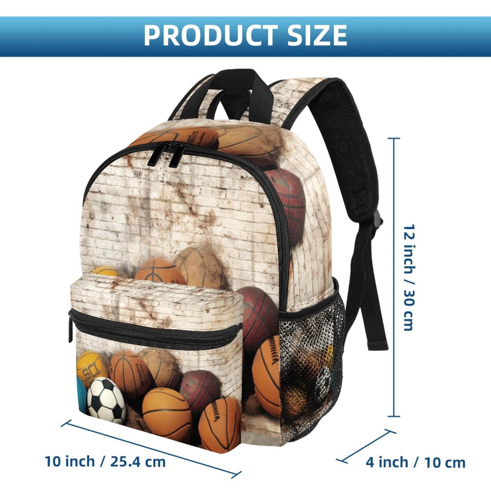 Stylish Travel Backpacks for Women & Men - Durable Sports Backpack for Basketball, Football, Baseball - Perfect for Gym, School, Hiking & Outdoor Adventures