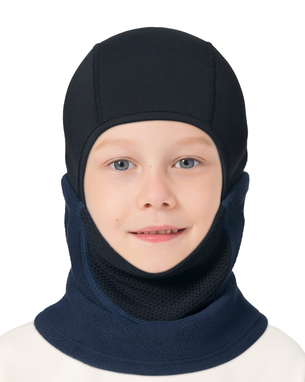 Kids Fleece Balaclava Ski Mask - Winter Helmet Liner for Boys & Girls - Warm Face Cover for Snow Sports & Cold Weather - Perfect for Skiing, Snowboarding & Outdoor Winter Activities